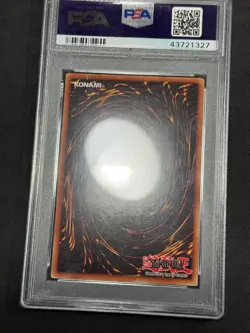 Yugioh PSA 10 Tri-Horned Dragon LOB-000 1st Edition Secret Rare WAVY - Image 5