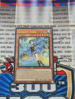Elfnote Tinia -BPRO-EN011-Ultra Rare- 1st Edition Yugioh! - Image 1