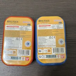 One Piece TCG Factory Sealed Tin Pack Vol 2 OP-13 TS-02 Luffy Sabo Lot of 2 New - Image 2