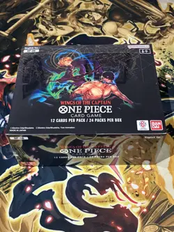 One Piece TCG OP06 Wings Of The Captain Booster Box Sealed Bandai English - Image 1