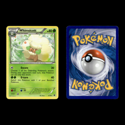 12x Whimsicott Lot Cottonee 15 Black White Boundaries Crossed Pokemon Cards Set - Image 4