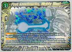 First Kamehameha, Mighty Blast EX23-38 EX Foil Dragon Ball Super Card Game | NM - Image 1