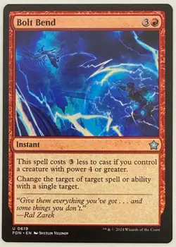 Bolt Bend ~ Foundations ~ NM MTG Magic: The Gathering Red Instant - Image 1