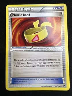 Pokemon TCG - XY - Muscle Band 121/146 Card - Image 1