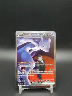 Team Rocket’s Mewtwo 281/217 Ascended Heroes SIR NM Pokemon Card - Image 1