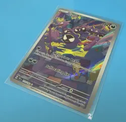 🚨 Pokemon Gastly 177/162 SV05 Temporal Forces Illustration Rare Holo Card IR - Image 3