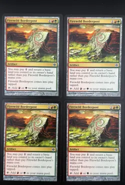 Firewild Borderpost x4 LP/NM ~Alara Reborn~ Magic: The Gathering With Tracking - Image 1