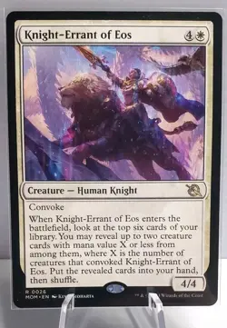 MTG Magic the Gathering Knight-Errant of Eos 26/548 March of the Machine Nm x1 - Image 1