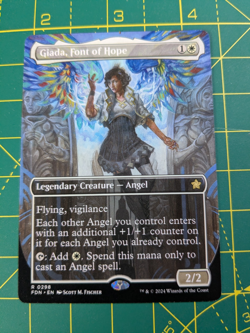 MTG - Giada, Font of Hope - Foundations - Rare - Alternate Art 0298 - Ex / NM - Image 1