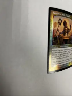 Recruiter Of The Guard Retro Frame Foil Card #395 MTG LP - Image 5