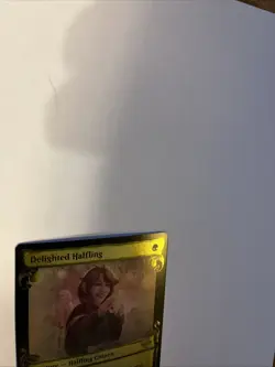 Delighted Halfling Showcase Scrolls Foil Card #0609 MTG LP - Image 3