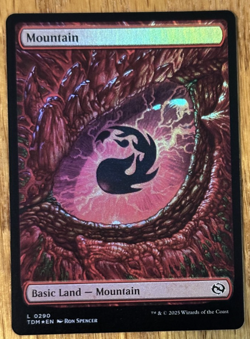 MTG Tarkir Dragonstorm, Mountain 0290 - Foil - Image 1