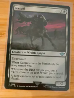 MTG Nazgul 0338 Lord of the Rings M/NM Free UK P&P - Image 1