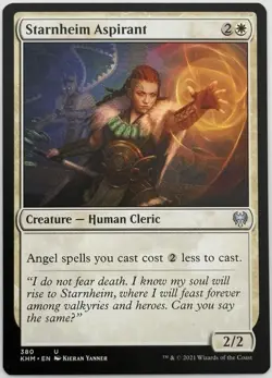 Starnheim Aspirant ~Kaldheim~ NM/MINT - Unplayed - Pack to Sleeve - Image 1