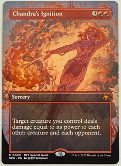 Chandra's Ignition Special Guest MTG Magic: The Gathering Mythic Regular MINT - Image 1