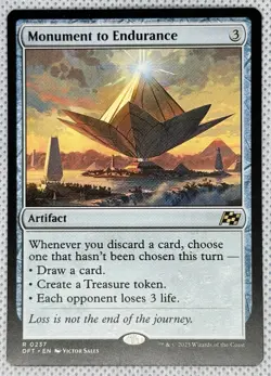 Monument to Endurance ~Aetherdrift~ NM/MINT - Image 1