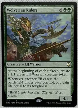 Wolverine Riders Kaldheim Commander X1 💎MINT💎 - Image 1