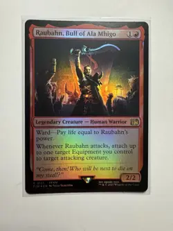Raubahn, Bull of Ala Mhigo (FOIL) ✅ Final Fantasy ✅ Magic (mtg) - Image 1
