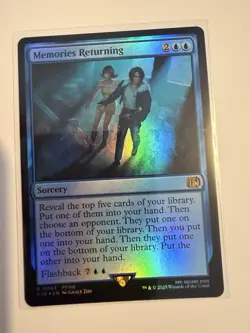 Memories Returning (FOIL) ✅ Final Fantasy ✅ Magic The Gathering (mtg) - Image 1