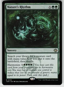 Nature's Rhythm 150 Rare Tarkir: Dragonstorm Magic: The Gathering - Image 1
