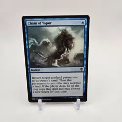 Chain of Vapor Commander 2016 MTG LP Regular Uncommon #84/351 - Image 1