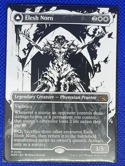 Elesh Norn (Showcase) ~March of the Machine~ X1 ***MINT*** - Image 1