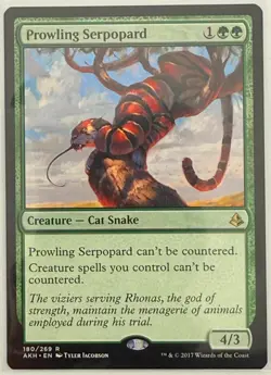 Prowling Serpopard ~ Amonkhet ~ MINT CAT SNAKE - Image 1