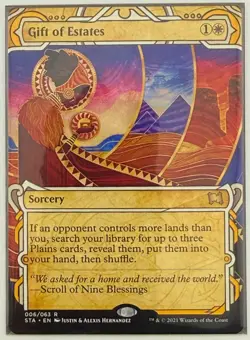 Gift of Estates ~ Strixhaven: Mystical Archive MINT MTG White Sorcery Magic MTG - Image 1