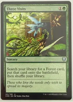 Three Visits ~ Commander Legends ~ NM - Image 1