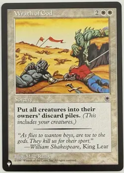 Wrath of God ~ The List - Portal ~ 💎MINT💎 Unplayed Pack to Sleeve - Image 1