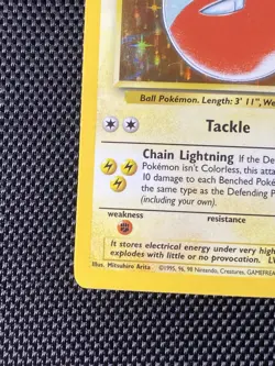 Pokemon TCG Electrode Jungle 2/64 Holo Unlimited Holo Rare Pokemon Card LP - Image 5