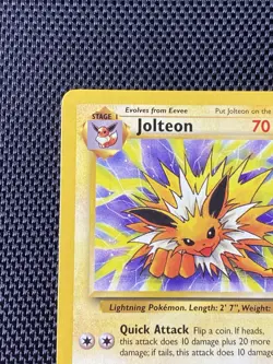 Pokemon Jolteon TCG Jungle 20/64 Regular Rare Non-Holo LP/NM - Image 2