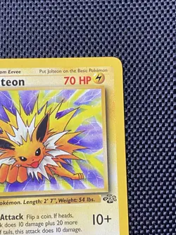 Pokemon Jolteon TCG Jungle 20/64 Regular Rare Non-Holo LP/NM - Image 3
