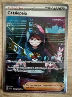 Pokemon TCG Cassiopeia 094/064 S&V Shrouded Fable Special Illustration Rare Card - Image 1