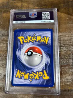 Pokemon 2000 Gym Heroes Trainer ERIKA Holo #16 PSA 8 RARE - Image 2
