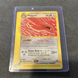 Pokemon Pidgeot 59/165 Expedition Base Set 80 HP 20+ Attack 2002 Card - Image 1