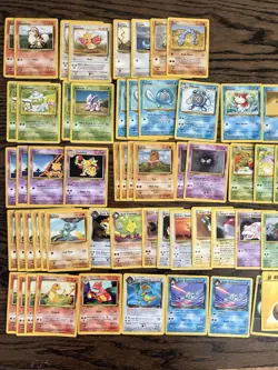 Pokemon TCG Team Rocket/Base/Gym Heroes Lot 70+ Cards Wizards Dark Dragonite💥 - Image 1
