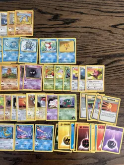 Pokemon TCG Team Rocket/Base/Gym Heroes Lot 70+ Cards Wizards Dark Dragonite💥 - Image 3