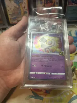 Pokemon Mew Japanese 25th Anniversary 002/028 Holo TAG 10 Gem Mint - Image 4