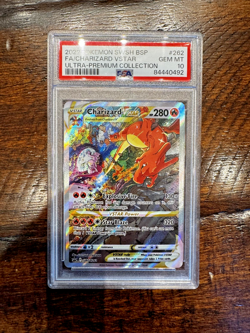 Mewtwo GG44 & Charizard SWSH262 VSTAR Pokemon Crown Zenith UPC PSA 10 - Image 2