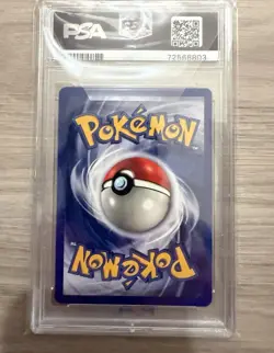 1999 Pokemon Shadowless Squirtle PSA 9 Mint #63 - Image 2