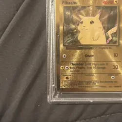 PSA MINT 9 Pikachu Celebrations Metal Card 058/102 2021 UPC Pokemon Graded Card - Image 2
