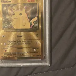 PSA MINT 9 Pikachu Celebrations Metal Card 058/102 2021 UPC Pokemon Graded Card - Image 3