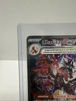 Pokemon TCG Charizard EX Paldean Fates Sir 234/091 Near Mint Condition - English - Image 3