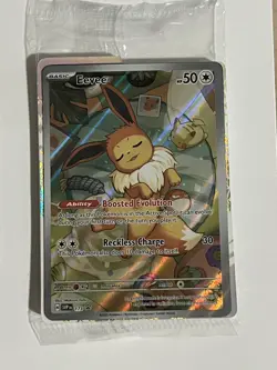 Eevee - SVP 173 - Illustration Rare - Black Star Promo - Pokemon Card - SEALED - Image 1