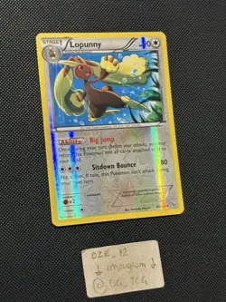 Pokemon XY Flashfire - Lopunny - 85/106 - Reverse Holo Rare - NM/VLP - Image 3