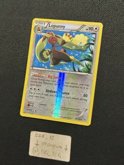 Pokemon XY Flashfire - Lopunny - 85/106 - Reverse Holo Rare - NM/VLP - Image 4
