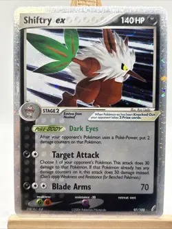 Pokemon Shiftry Ex 97/100 Ultra Rare Ex Crystal Guardians NM - Image 1