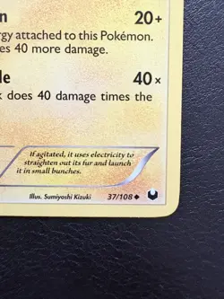 Jolteon 37/108 Uncommon BW Dark Explorers Near Mint Pokemon - Image 5