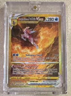Origin Forme Palkia VSTAR Secret Rare Holo Full Art Pokemon Card GG67/GG70 280HP - Image 1